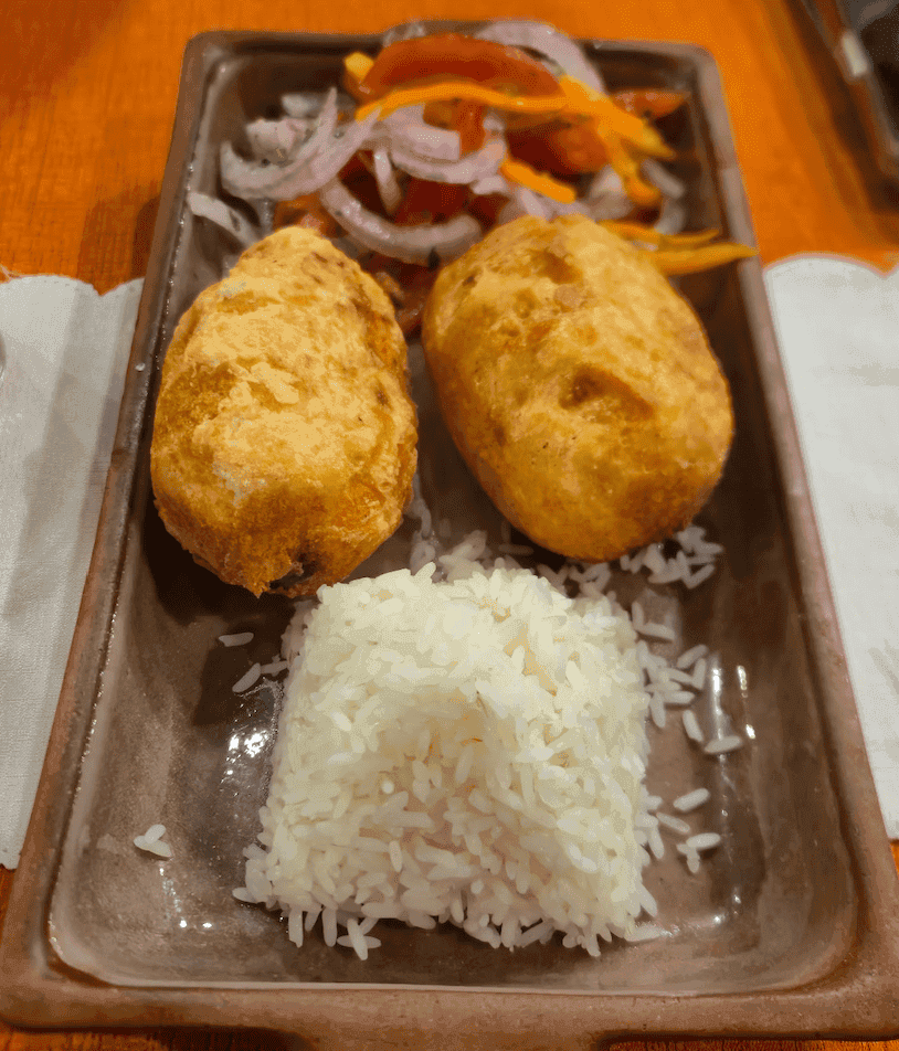 Apu Ausangate - Apu (In the vegetarian section on the menu)