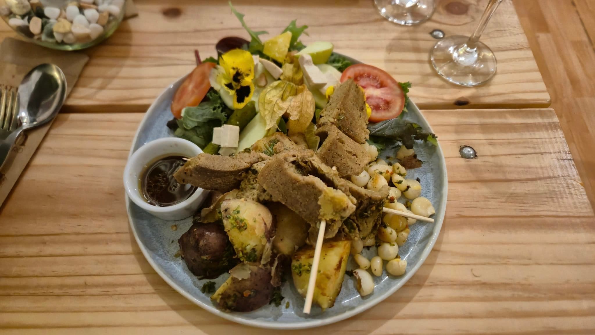 Vida Vegan Bistro - Seitan Antichucho